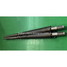 Conical Twin Screw Barrel for Plastic WPC